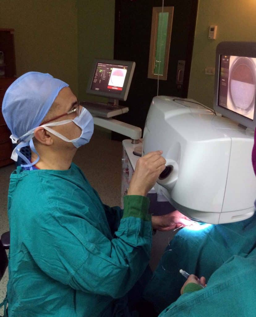 Dr Ahmad Khalil was one of the first users of the intralase (femto-lasik) system, when it arrived to Egypt