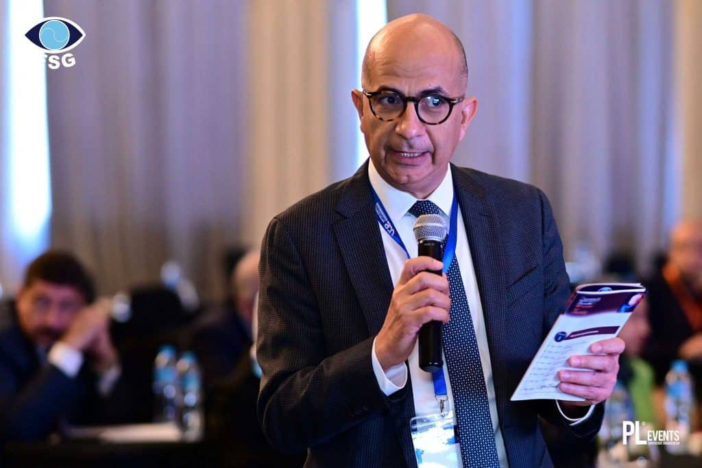 المؤتمر الجمعية المصرية لأمراض الجلوكوما 2022: أد أحمد خليل رئيس الجمعية يناقش الأبحاث المقدمة أمام المؤتمر